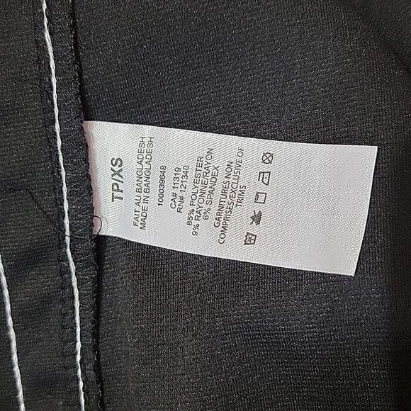 Dynamite Grey Plaid Tuxedo Pattern Highrise Leggings US XS NWT - Picture 10 of 11